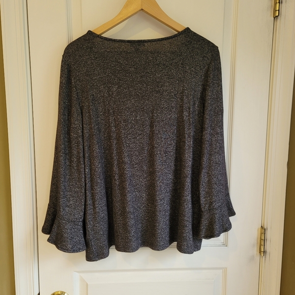 Ann Taylor Factory bell sleeve blouse - Picture 4 of 6